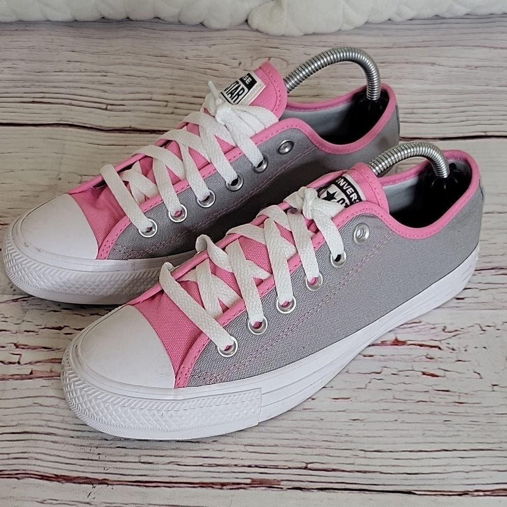 CONVERSE Gray and Pink Women's Size 6.5 - Picture 6 of 6